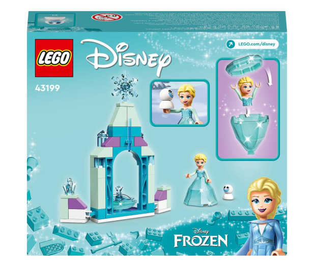 LEGO Disney Princess 43199 Dziedziniec zamku Elzy - 1032200 - zdjęcie 11